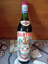 Bottiglia Martini Rosso - 1 litro - Anni '70/'80, vintage 