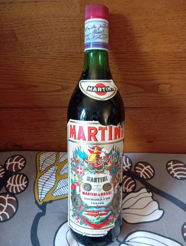 Bottiglia martini rosso - bottiglia, 1