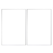  2 pezzi di sostituzione della cornice in acrilico trasparente, comoda tavolozza