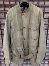 Giacca BELSTAFF ROADMASTER DESERT LAND cotone cerato Malenotti epoca etichetta oro L