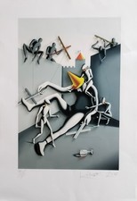 Mark Kostabi   "Costruzione"