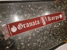 SCIARPA SCARF VINTAGE ULTRAS GRANATA KORPS TORINO