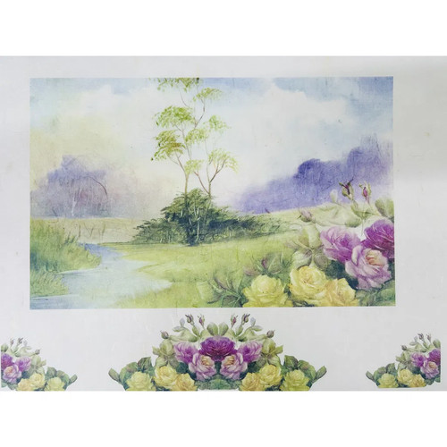 Hobby blu carta riso - &,