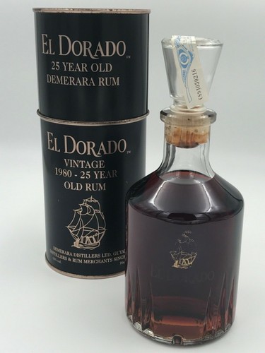Rum dorado vintage 1980 - el,