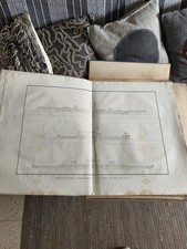 1851 Antica Certosa di Ferrara Storia E Descrizione Unica Tavola Doppia Stampa