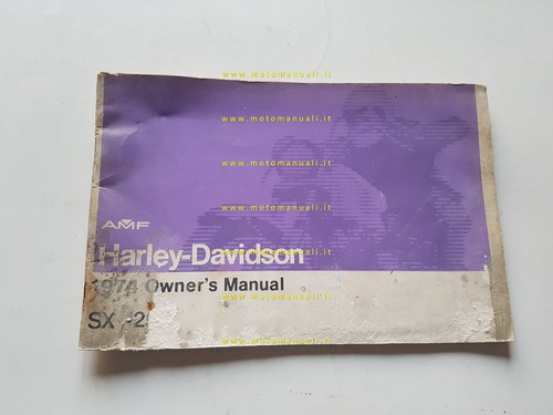 Harley davidson 250 1974 - sx,