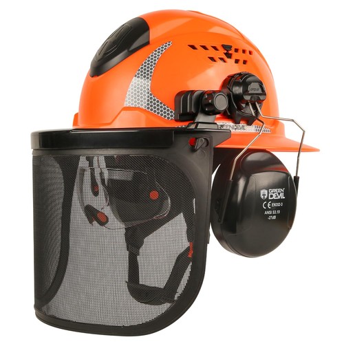 Casco motosega industriale - casco,