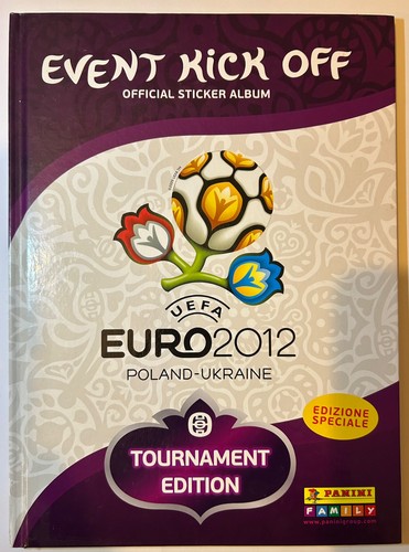 Album euro 2012 panini - album,