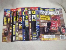 Lot Of 12 Open Wheel Magazines Various Months 1996 1997 1998 