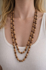 N.2 Collana di Perline semi in