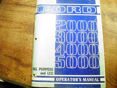 Manuale operatore trattore - manuale,