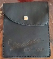 Portadocumenti porta libretto vera pelle per VESPA PX 125 vintage