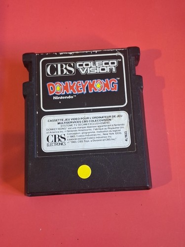 Cbs colecovision donkey kong - cbs,