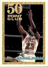 card NBA Basket Michael Jordan #64 1993 TOPPS
