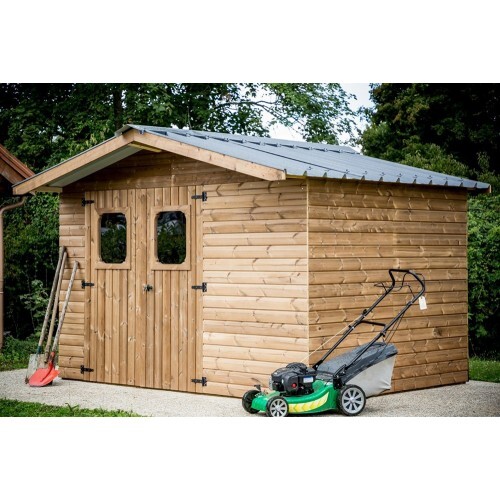 Casetta legno trattato - in,