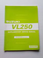 Suzuki VL Intruder 250 AGGIORNAMENTO 2000 manuale officina originale