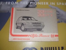 LIBRETTO USO E MANUTENZIONE