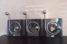 Set of Three Wall-Mounted Coat