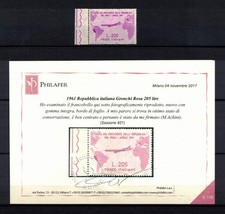 GRONCHI PINK 1961 EDGE SHEET