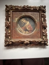 Antico ritratto religioso in