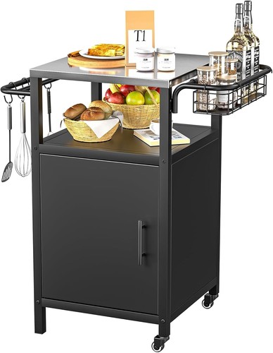 Carrello barbecue acciaio inox - carrello,