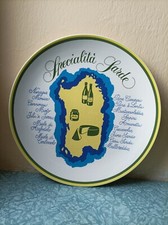 Piatto In Ceramica Da