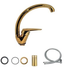 RUBINETTO MISCELATORE DORATO