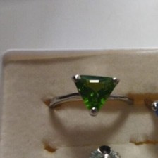 Anello solitario pietra - -,