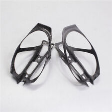 2 Pezzi Portabottiglie in Fibra di Carbonio Completo Gabbia Bottiglia Acqua Potabile Bicicletta con Vite