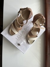 scarpe donna LELLA BALDI sandali USATI UNA VOLTA