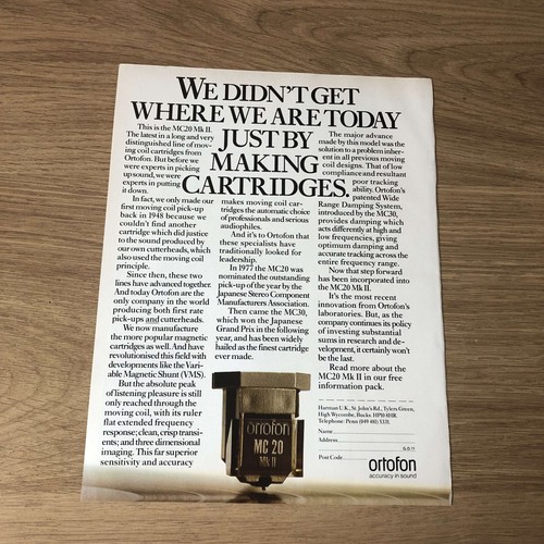 Gram114 magazine advert - magazine,