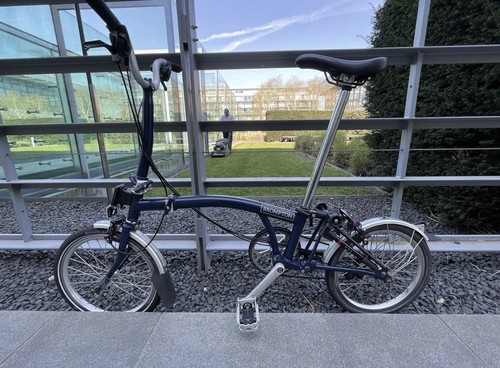 Bicicletta pieghevole brompton - bicicletta,