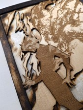 Quadro Manga 3D Tokyo Ghoul In