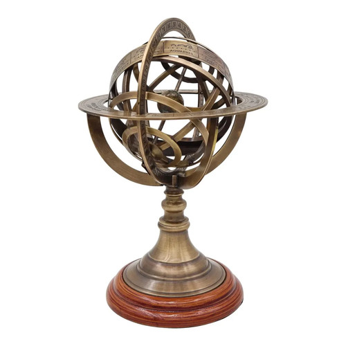 Mappamondo sfera armillare