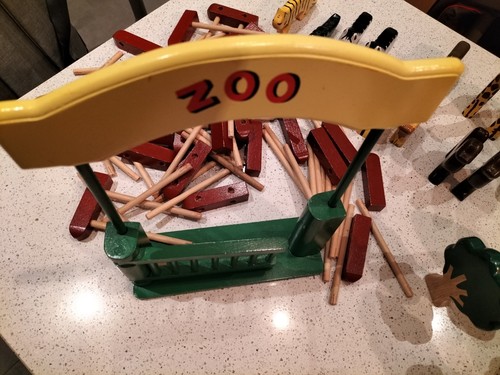 Animaletti legno zoo 13 - zoo,