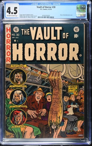 Vault horror cgc vg - of, #30