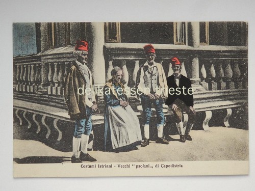Capodistria istria costumi - istria,