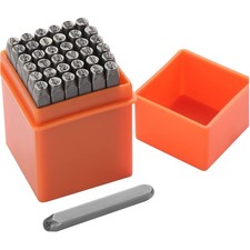 punzoni lettere numeri, set