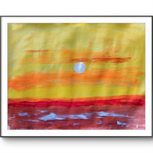 Ocean sunset moderno - .ocean,