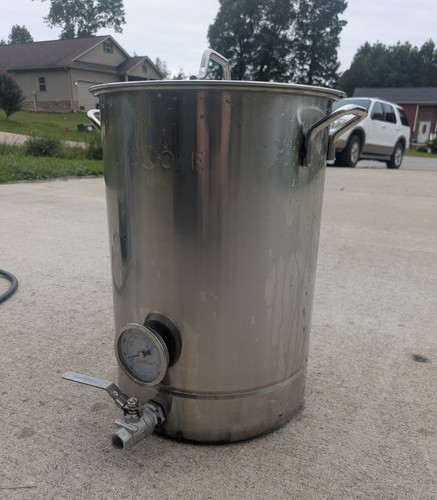 Gasone bollitore birra acciaio - bollitore,