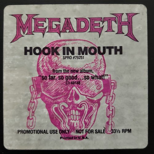 Megadeth hook mouth 1988 - megadeth,