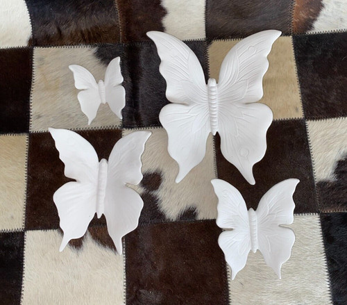 Farfalle statuine ceramica - farfalle,