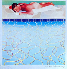 David Hockney Litografia COA