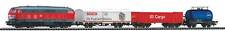 Piko H0 57154 - Start Set con letto BR 218 DB Cargo con 3 carri merci nuovi