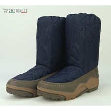 Baby Stivali Doposci DIADORA Ice Junior Blu MADE IN ITALY Original Vintage