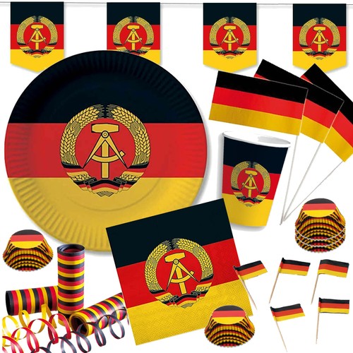 Ddr party piatti decorazione - ddr,