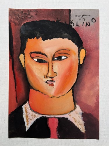 Amedeo modigliani disegno - amedeo, su