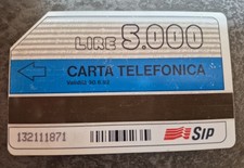 SCHEDA TELEFONICA FASCIA