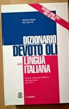 DIZIONARIO DEVOTO OLI DELLA
