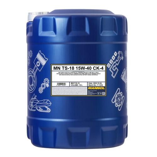 Mannol sae 15w - ts-18, ck-4